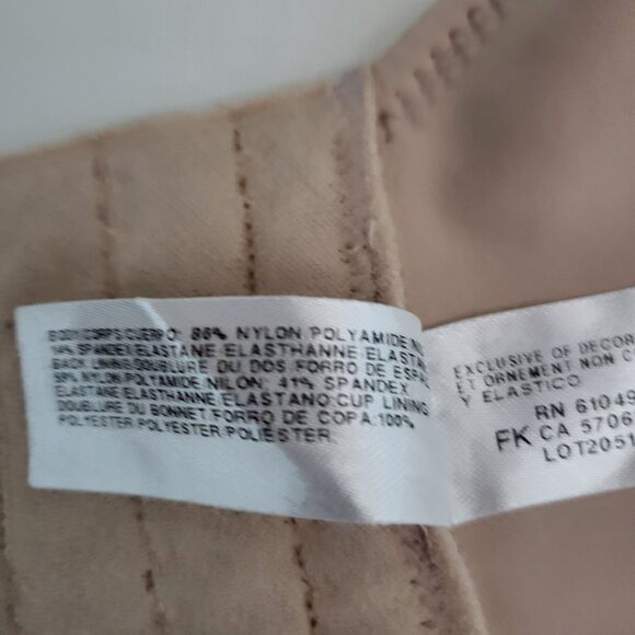 WACOAL Bra 856303 Size 40DDD Back Appeal Wire Free T-Shirt Rose Dust Pink Plus - Picture 6 of 8